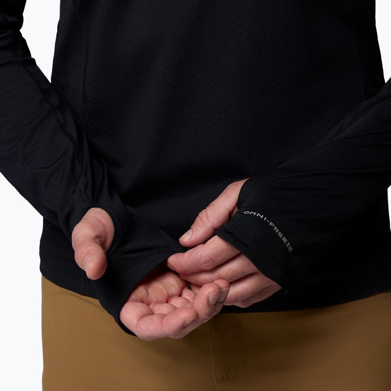 Herren-Langarmshirt Columbia Diamond Peak Pro Crew black 7