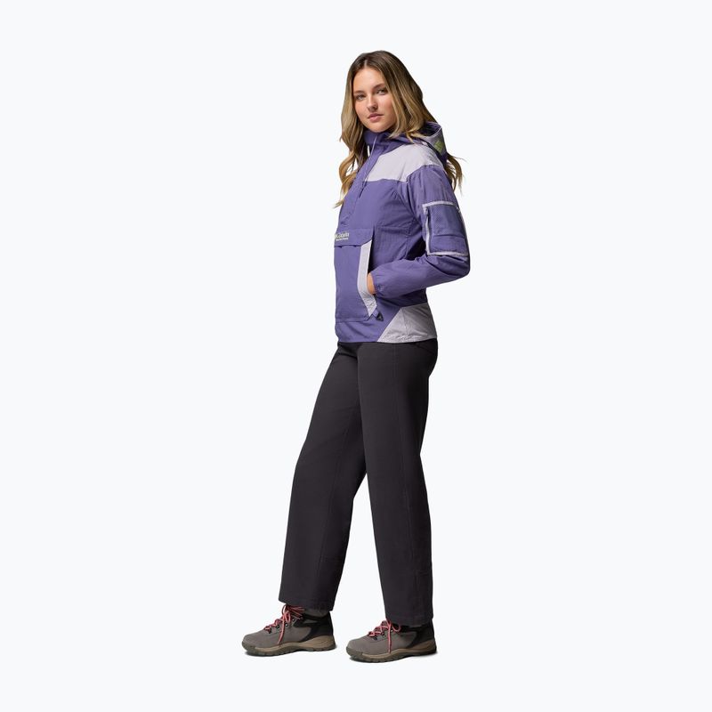 Damen-Windjacke Columbia Challenger II Windbreaker stormwatch/lavender pearl 2