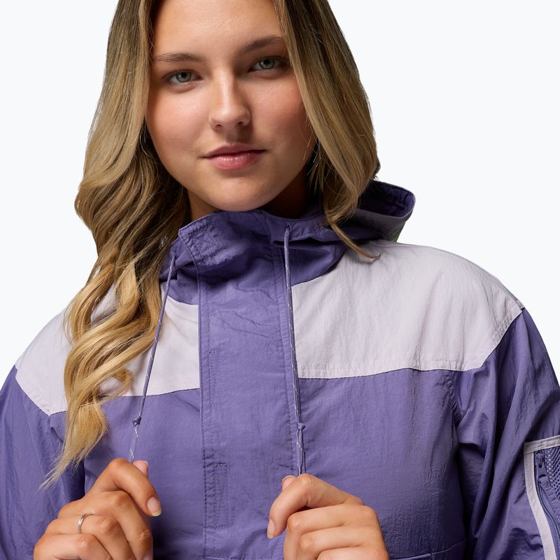 Damen-Windjacke Columbia Challenger II Windbreaker stormwatch/lavender pearl 5