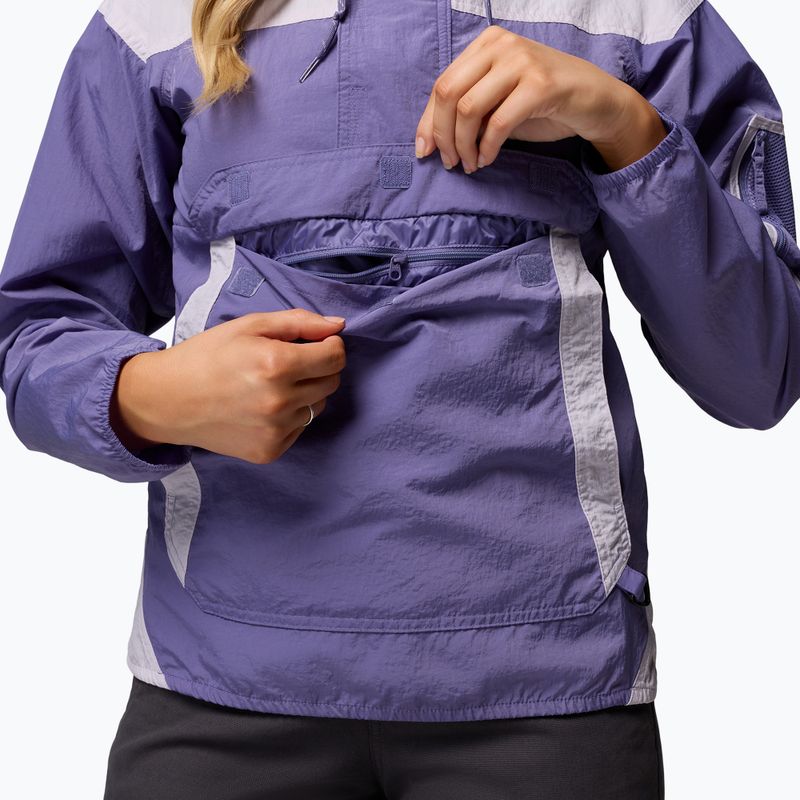 Damen-Windjacke Columbia Challenger II Windbreaker stormwatch/lavender pearl 7