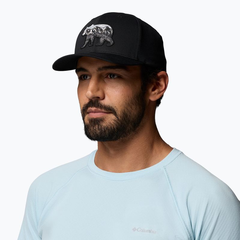 Basecap Columbia Lost Lager 3D Stretch Snapback black/scenic stroll 4