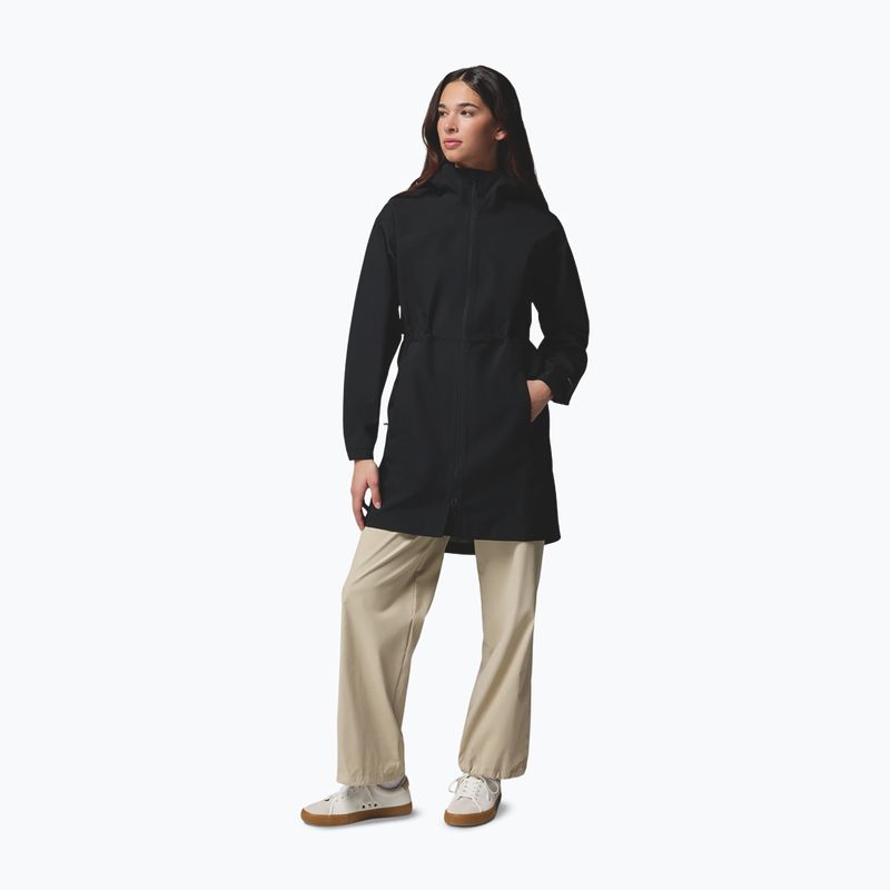 Damen-Regenmantel Columbia Weekend Adventure II Long Shell black 2