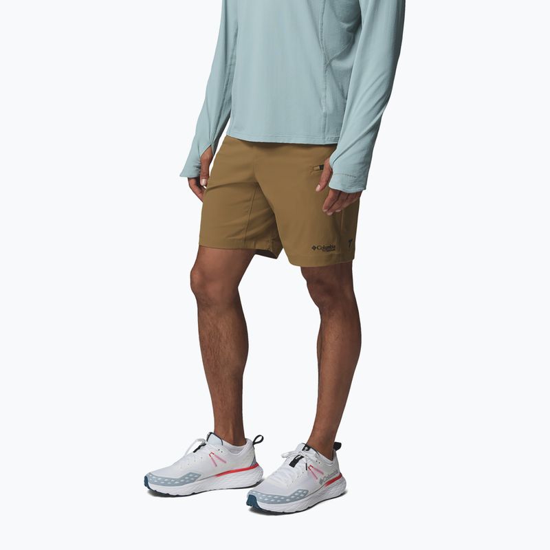 Herren-Trekking-Shorts Columbia Cosmiques Pro Nylon delta 4