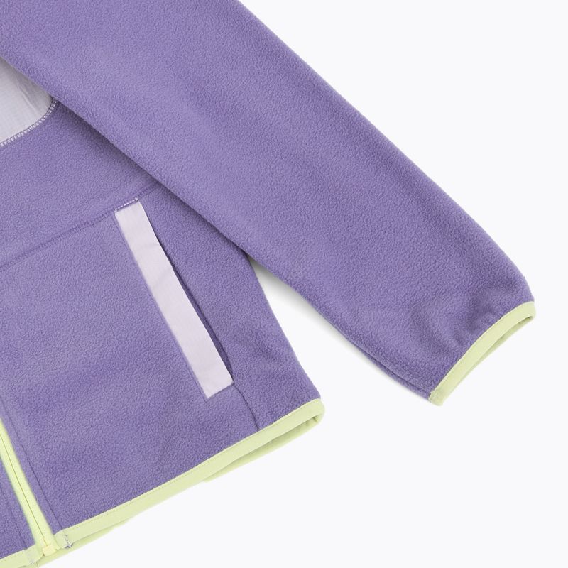Kinder-Fleecejacke Columbia Fast Trek V Full Zip stormwatch/lavender pearl 4