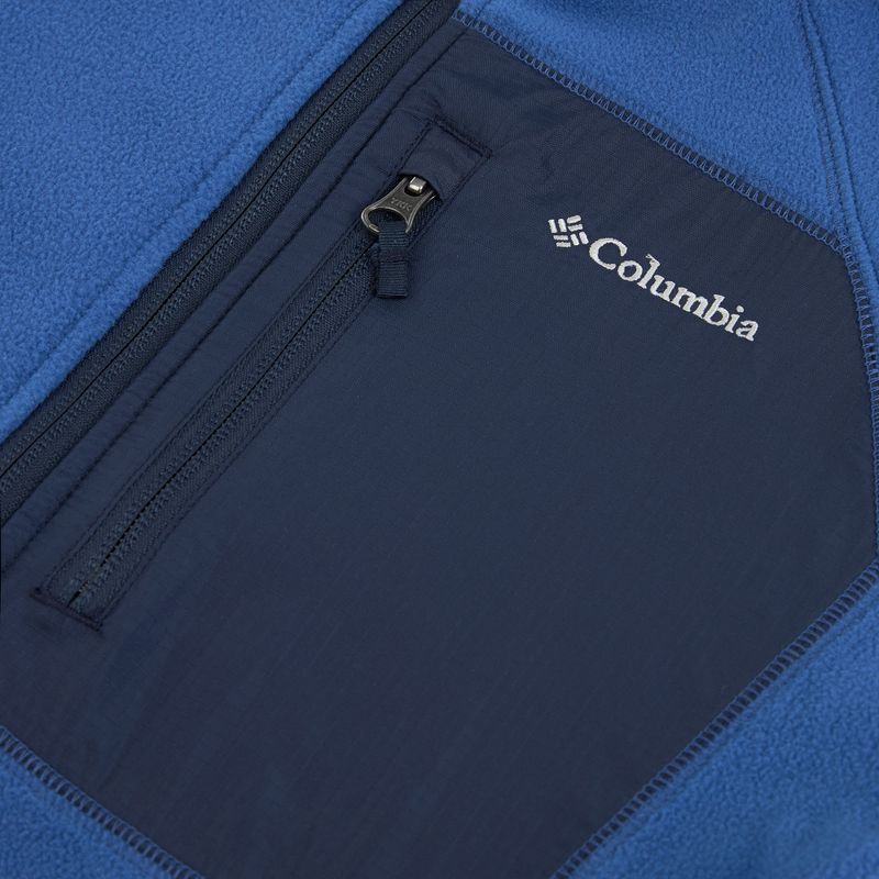 Kinder-Fleecejacke Columbia Fast Trek V Full Zip mountain blue/collegiate navy 3