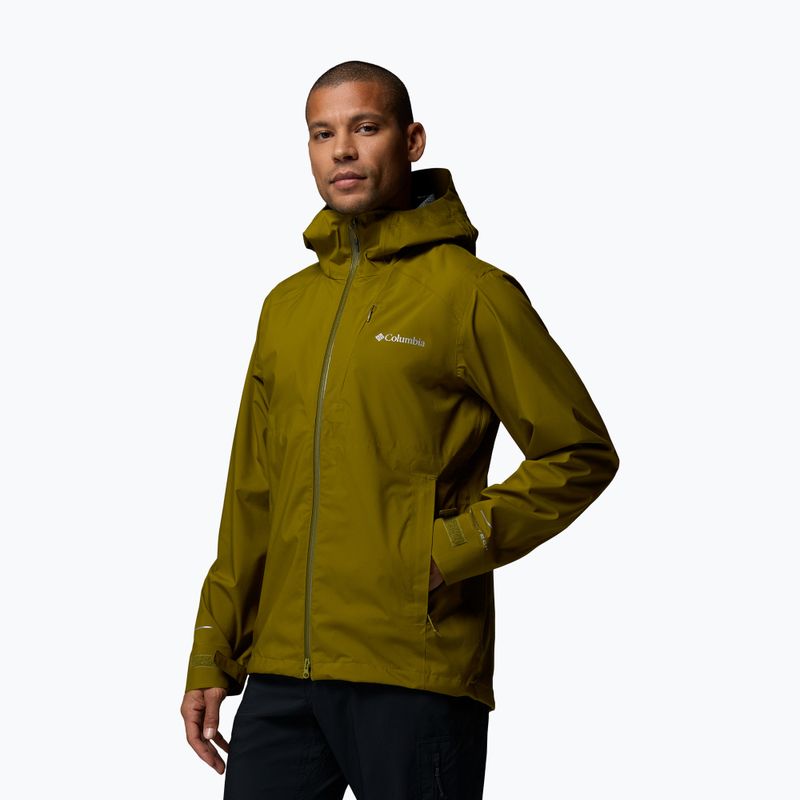 Herren-Softshelljacke Columbia Trailborne 2.5L mossy green 4