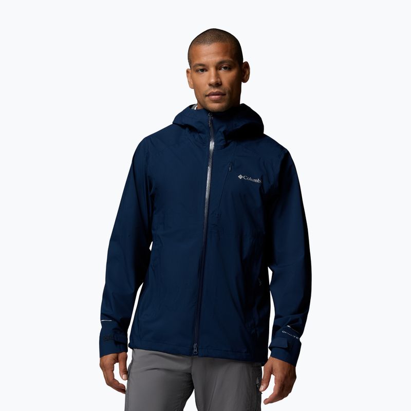 Herren-Softshelljacke Columbia Trailborne 2.5L collegiate navy