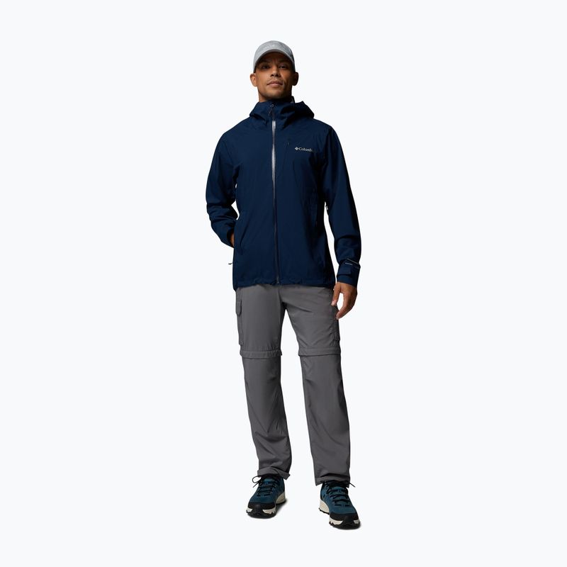 Herren-Softshelljacke Columbia Trailborne 2.5L collegiate navy 2