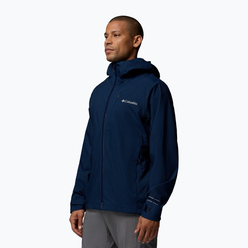 Herren-Softshelljacke Columbia Trailborne 2.5L collegiate navy 4