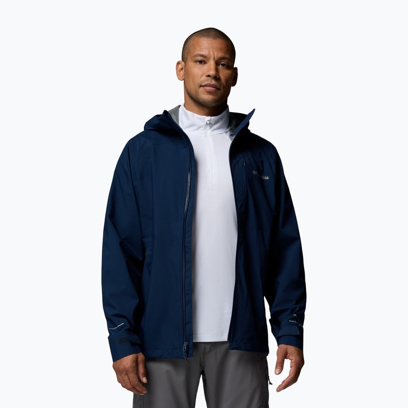 Herren-Softshelljacke Columbia Trailborne 2.5L collegiate navy 5