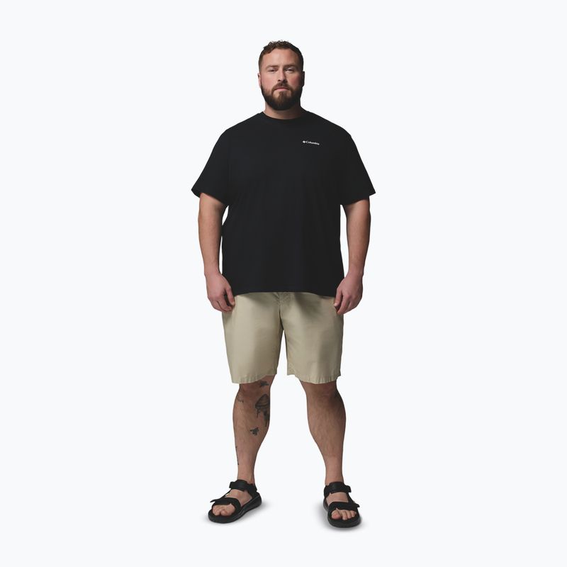 Herren T-Shirt Columbia CSC Outdoor back graphic black/scoped view 2