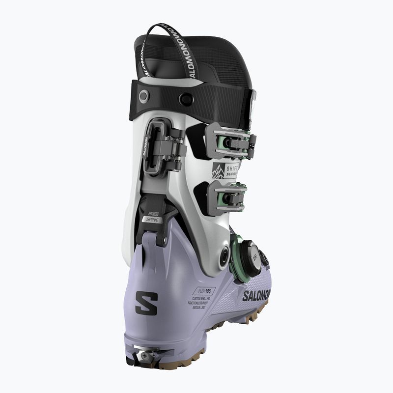 Damen-Skischuhe Salomon Shift Supra S Boa 105 W GW cosmic sky/cool gray 5/shale green 2
