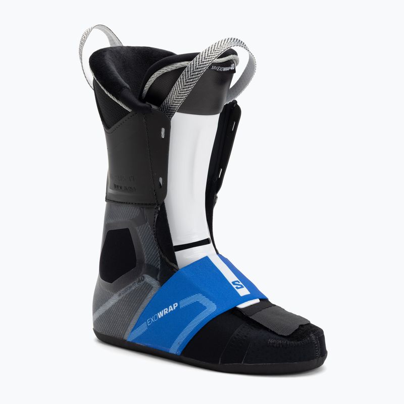 Damen-Skischuhe Salomon S/Pro Supra Dual Boa 115 W black/beluga metallic/beetroot purple 5