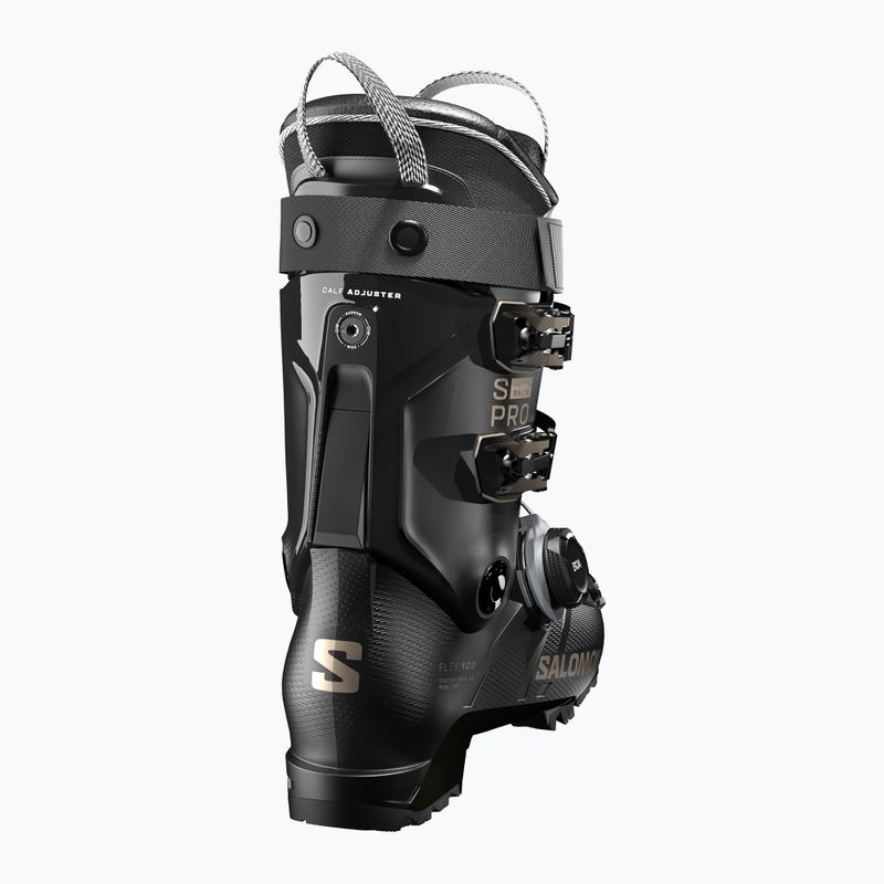 Herren-Skischuhe Salomon S/Pro Delta Boa 100 black/black/titanium met. 3