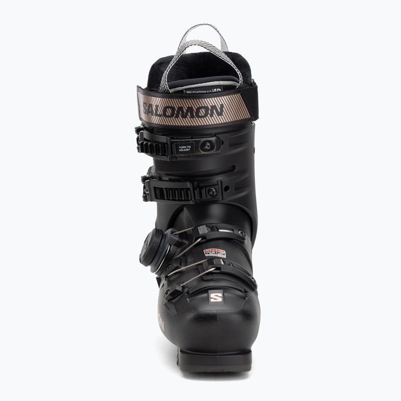 Damen-Skischuhe Salomon S/Pro Delta Boa 95 W GW black/black/pink gold metallic 3