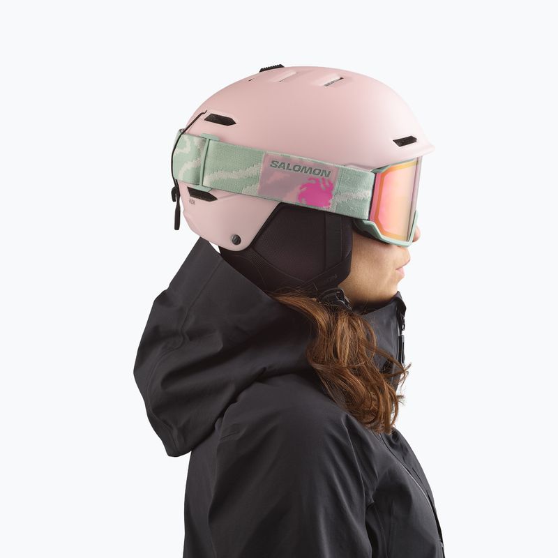 Skihelm Salomon Husk heavenly pink 5