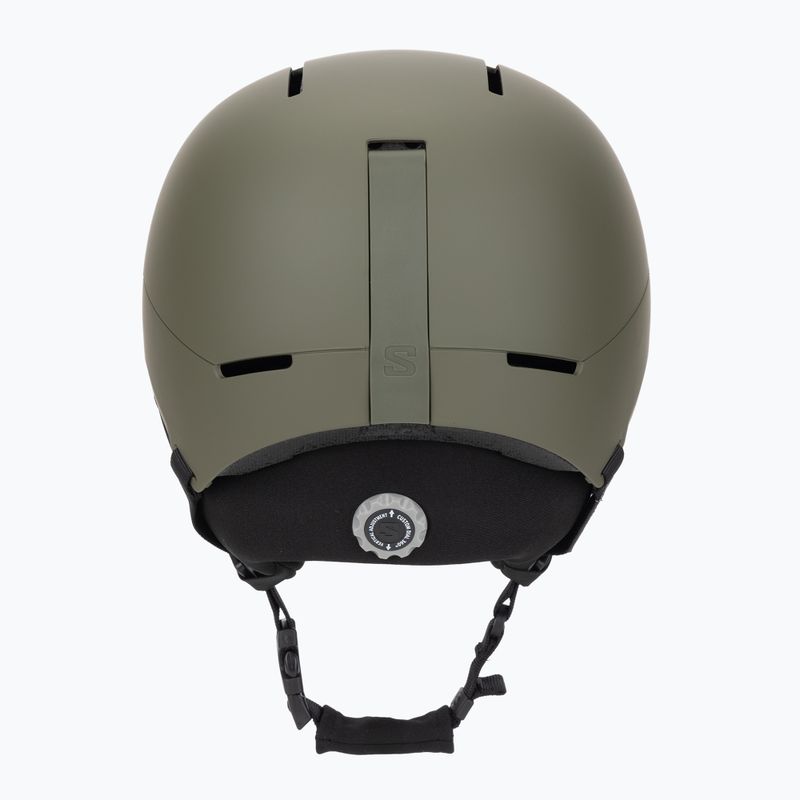 Skihelm Salomon Brigade Index olive night 4