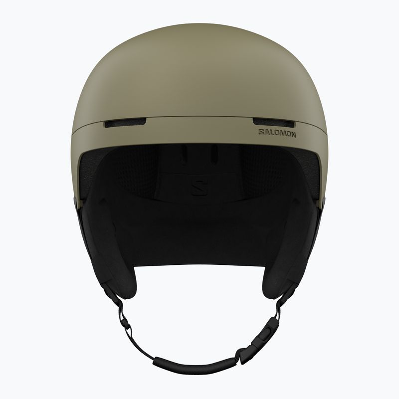 Skihelm Salomon Brigade Index olive night 3