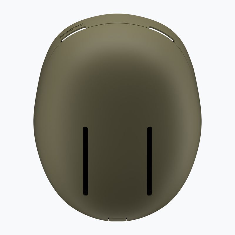 Skihelm Salomon Brigade Index olive night 4