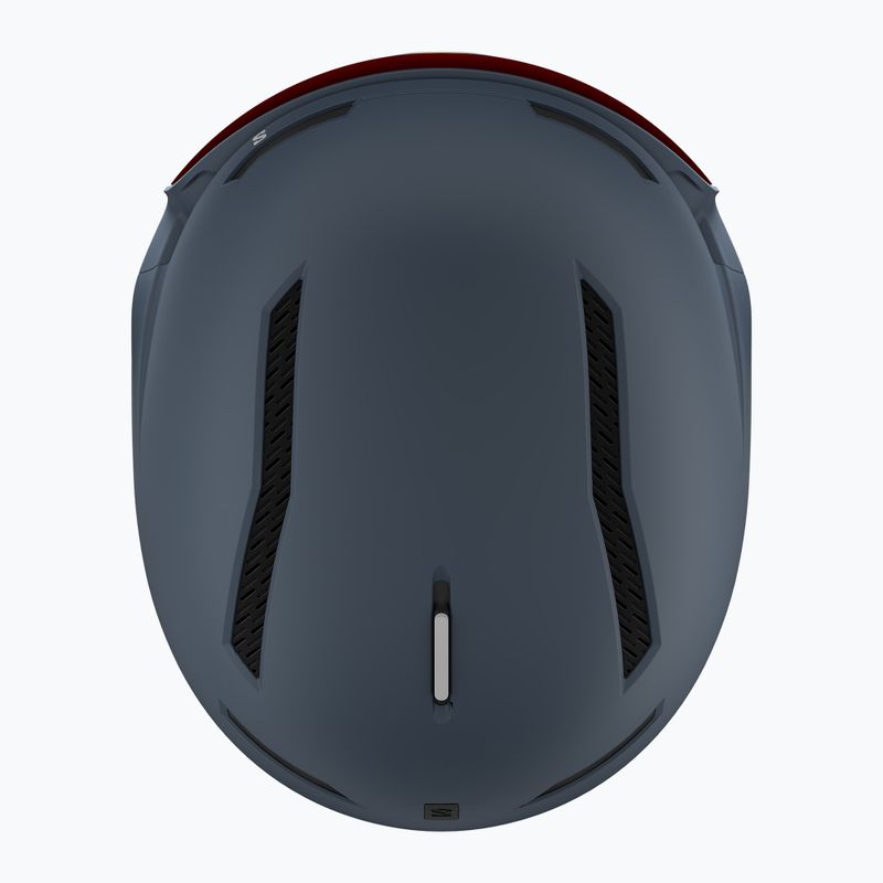 Skihelm Salomon Driver Prime Sigma Plus dress blue/sigma poppy red/sigma ice blue 6