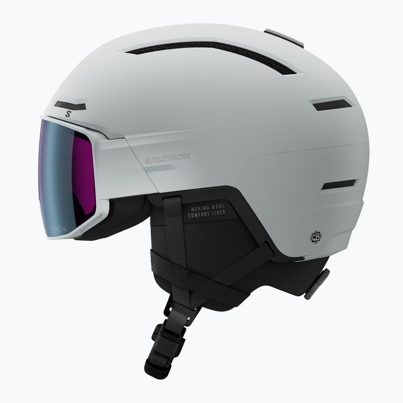 Skihelm Salomon Driver Prime Sigma Plus ice flow/sigma sky blue/sigma ice blue 4