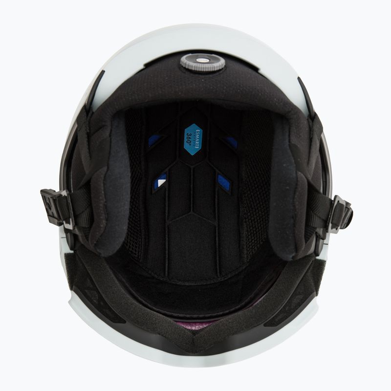 Skihelm Salomon Driver Prime Sigma Plus ice flow/sigma sky blue/sigma ice blue 6