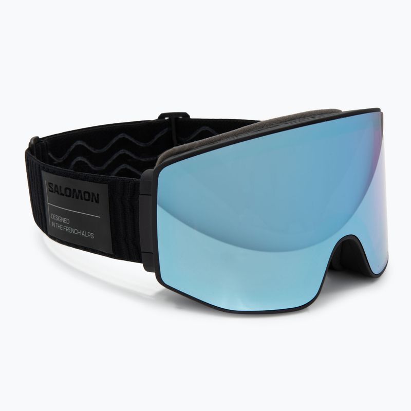 Skibrille Salomon Sentry Prime black/sigma sky blue/sigma light blue 2