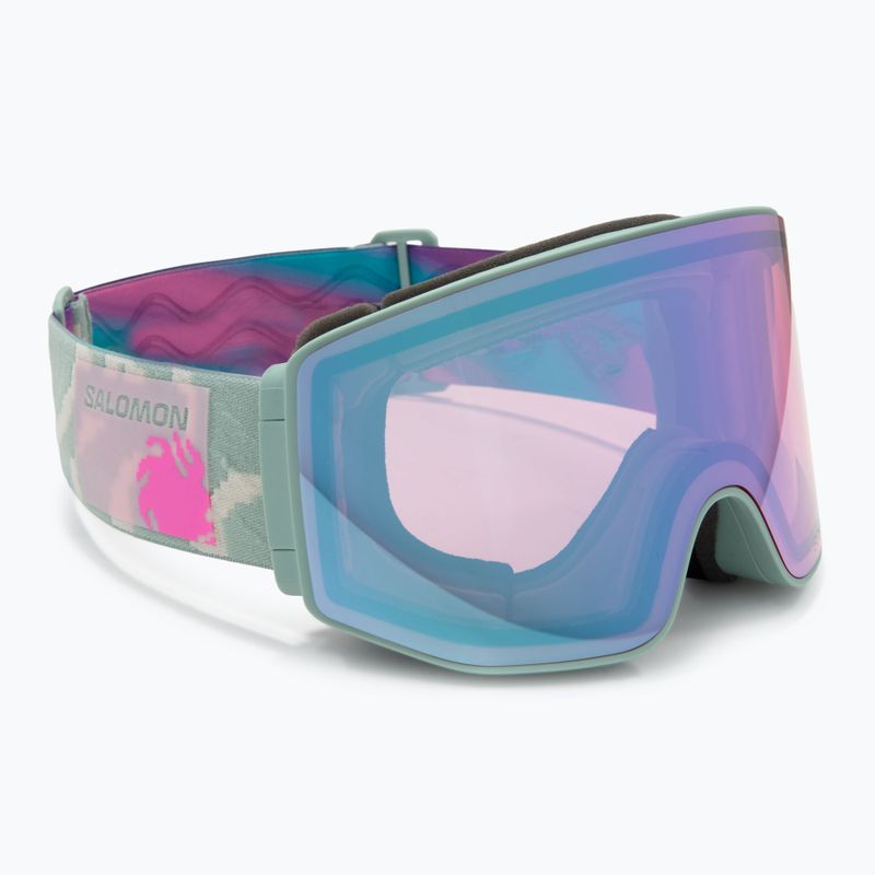 Skibrille Salomon Sentry Prime Sigma iceberg green/sigma silver pink/sigma gun metal 2
