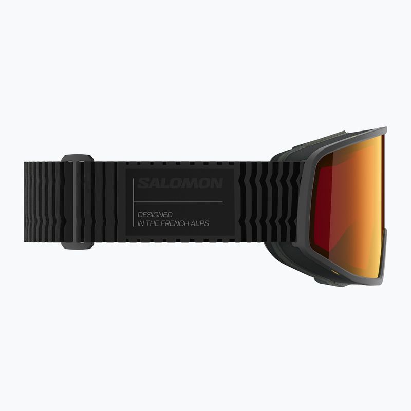 Skibrille Salomon Sentry Pro black/sigma poppy red 3