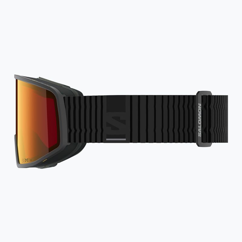 Skibrille Salomon Sentry Pro black/sigma poppy red 4