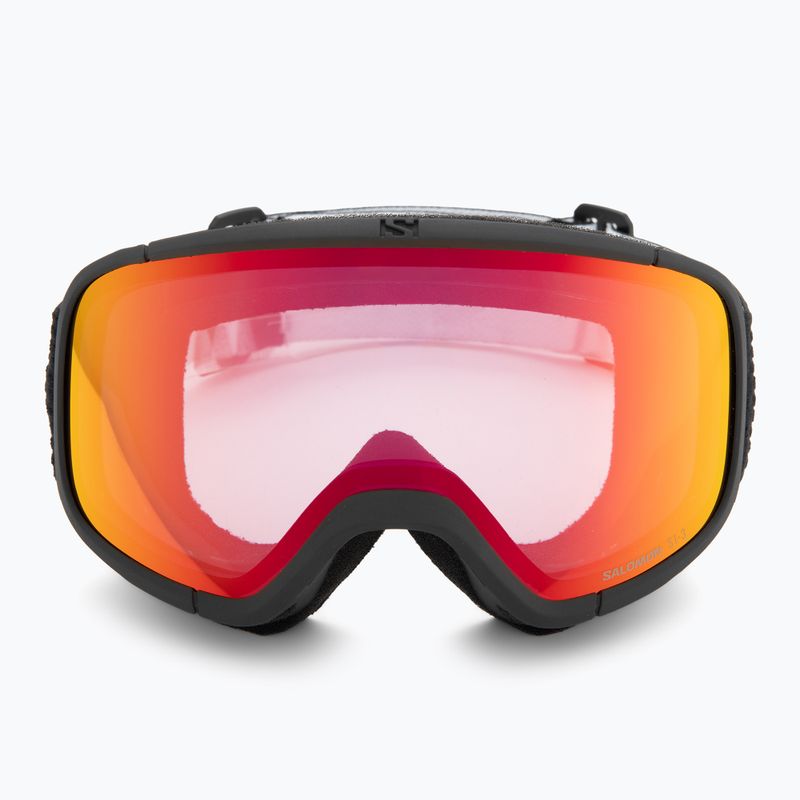 Skibrille Salomon Aksium 2.0 Photo black/photo mi red 2