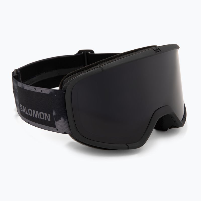 Skibrille Salomon Aksium 2.0 black/mi black