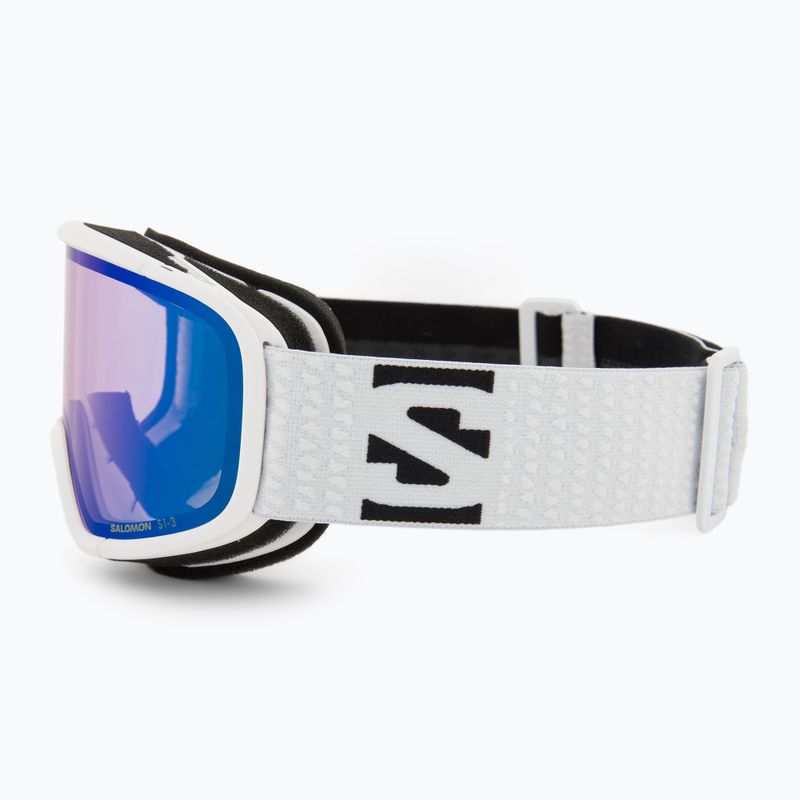 Skibrille Salomon Aksium 2.0 Photo white/Photo mi blue 4