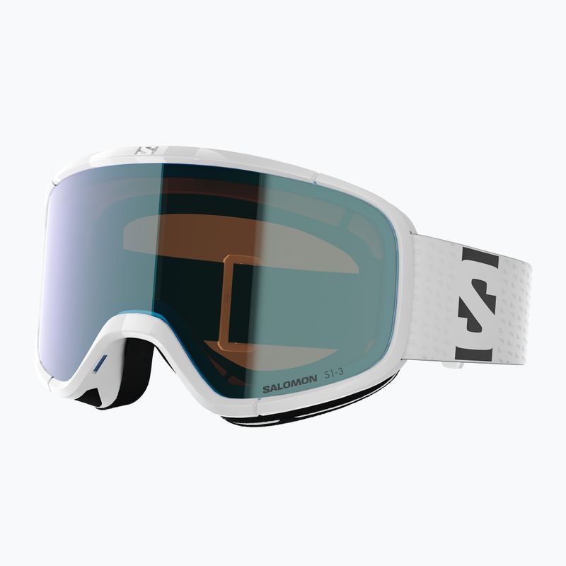 Skibrille Salomon Aksium 2.0 Photo white/Photo mi blue