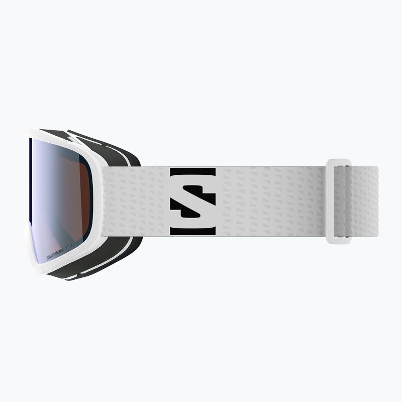 Skibrille Salomon Aksium 2.0 Photo white/Photo mi blue 4