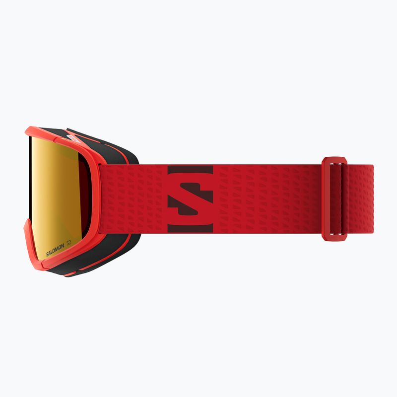 Skibrille Salomon Aksium 2.0 cherry tomato/ml mid red 4