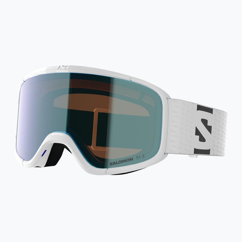 Skibrille Salomon Aksium 2.0 S Photo white/photo ml blue