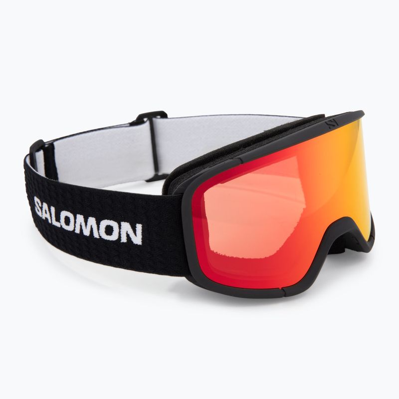 Skibrille Salomon Aksium 2.0 S black/ml mid red