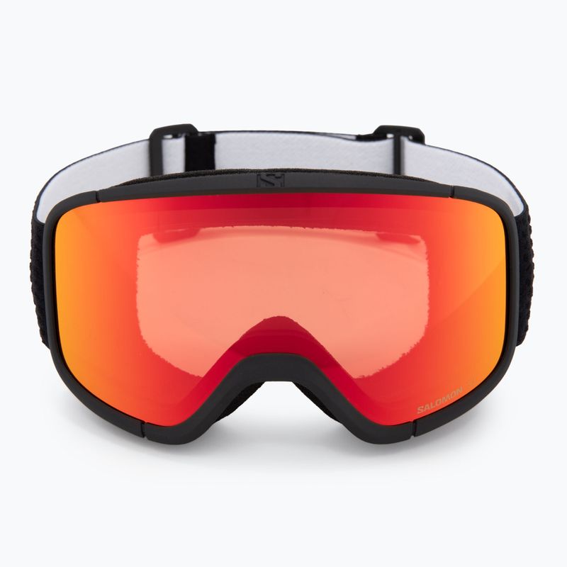 Skibrille Salomon Aksium 2.0 S black/ml mid red 2
