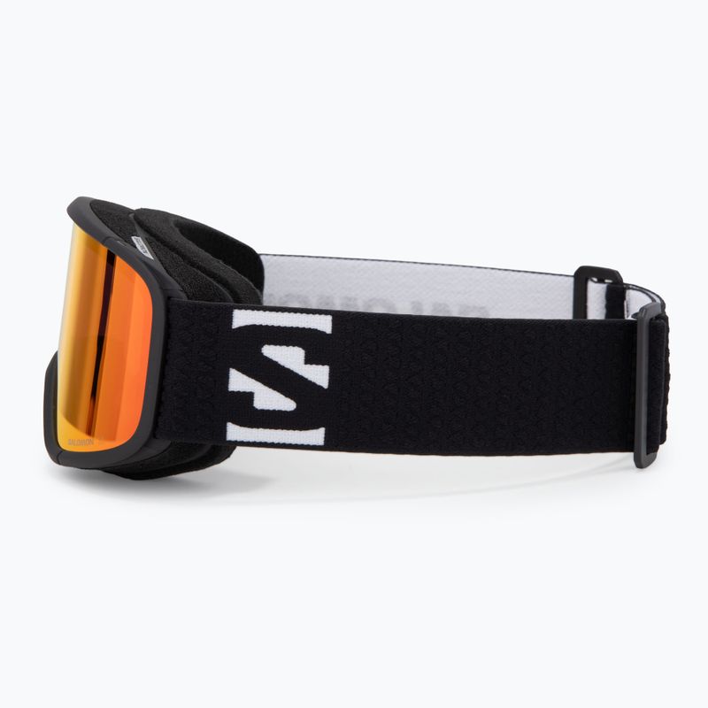 Skibrille Salomon Aksium 2.0 S black/ml mid red 4