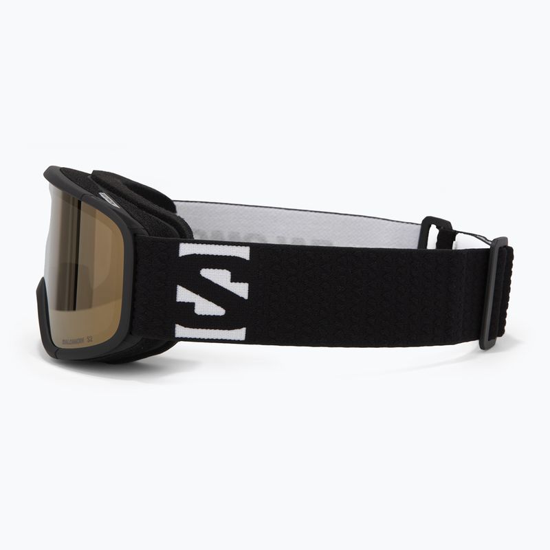 Skibrille Salomon Aksium 2.0 S Acces black/flash gold 4