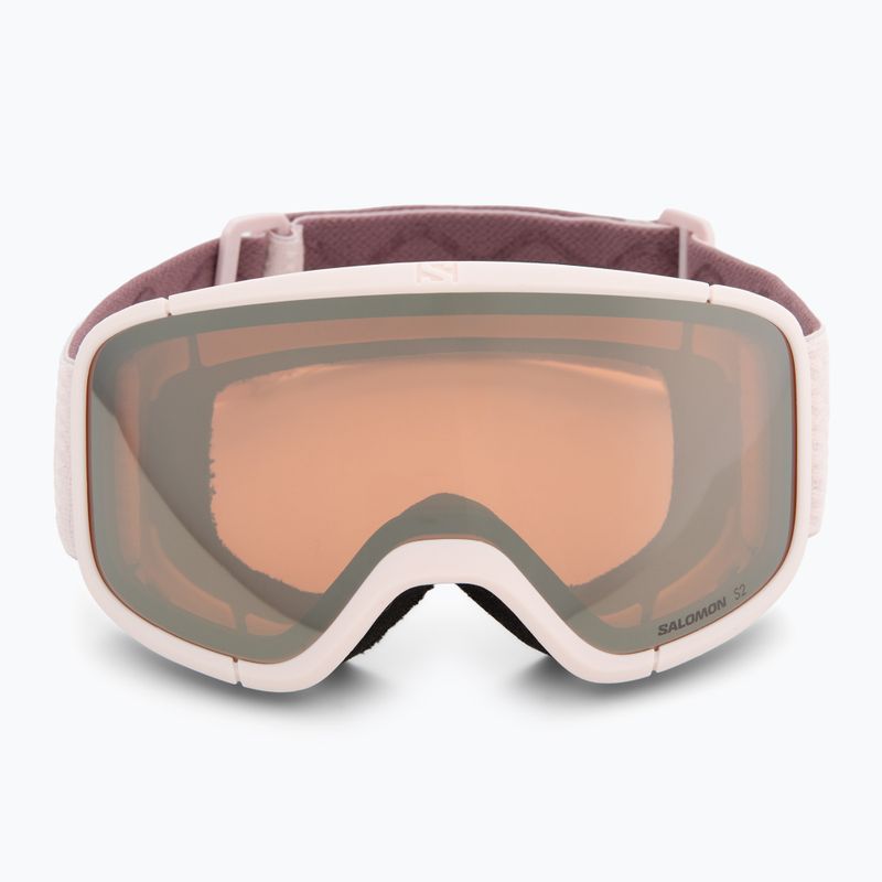 Skibrille Salomon Aksium 2.0 S acces heavenly pink/flash toric orange 2