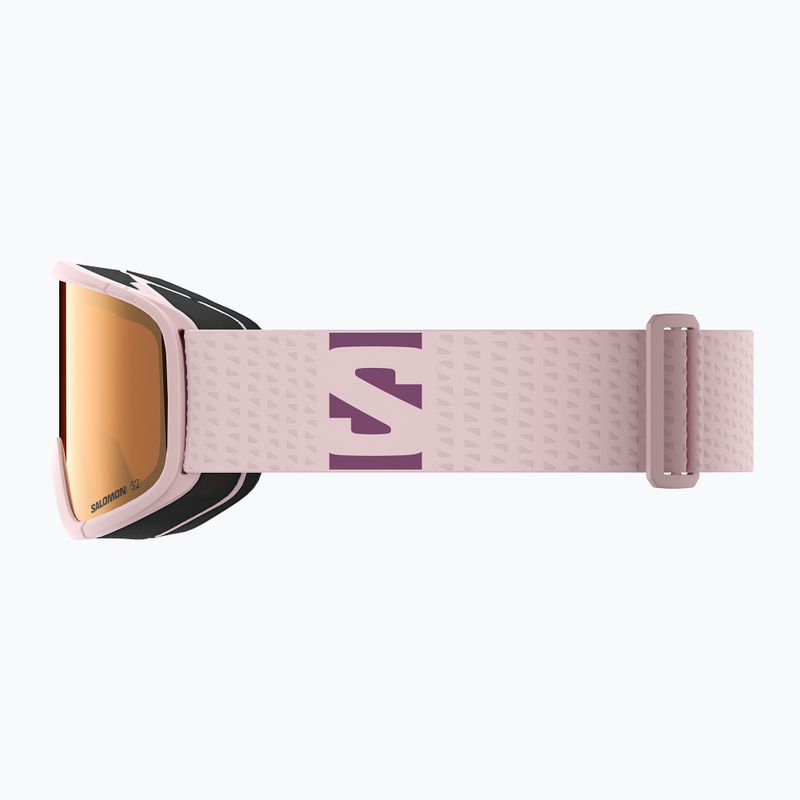Skibrille Salomon Aksium 2.0 S acces heavenly pink/flash toric orange 4