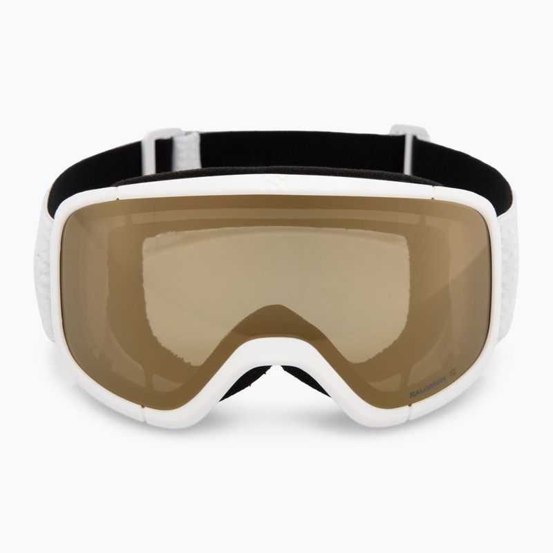 Kinder-Skibrille Salomon Lumi Acces Jr white/flash gold 2