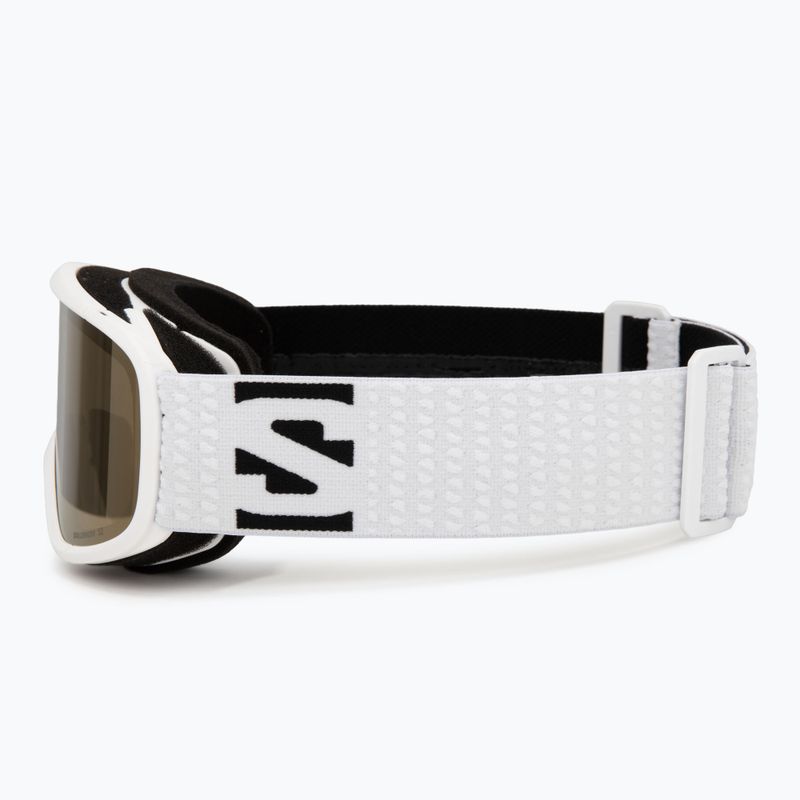 Kinder-Skibrille Salomon Lumi Acces Jr white/flash gold 4