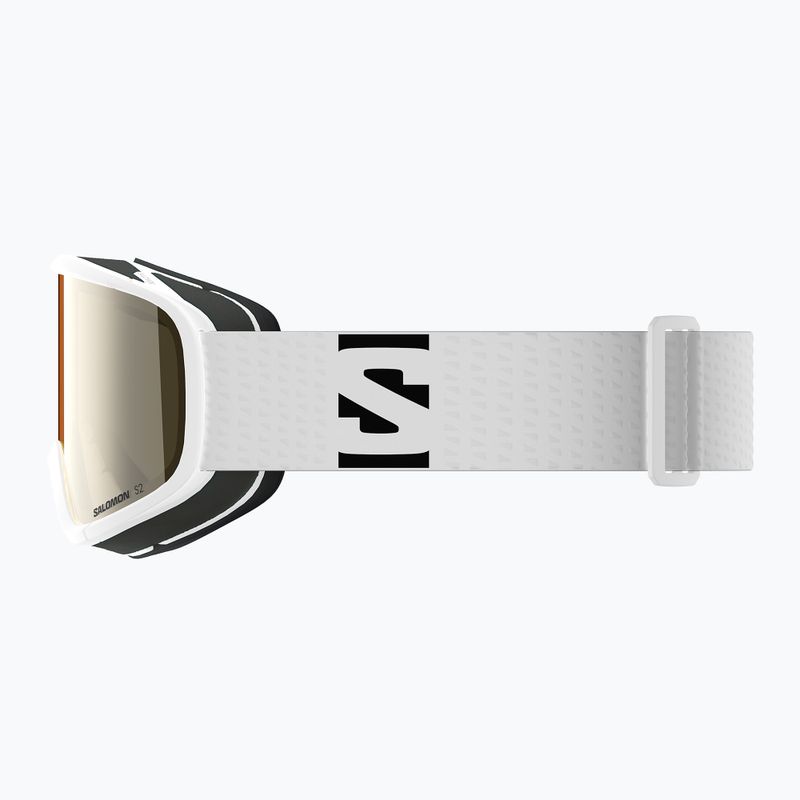 Kinder-Skibrille Salomon Lumi Acces Jr white/flash gold 8