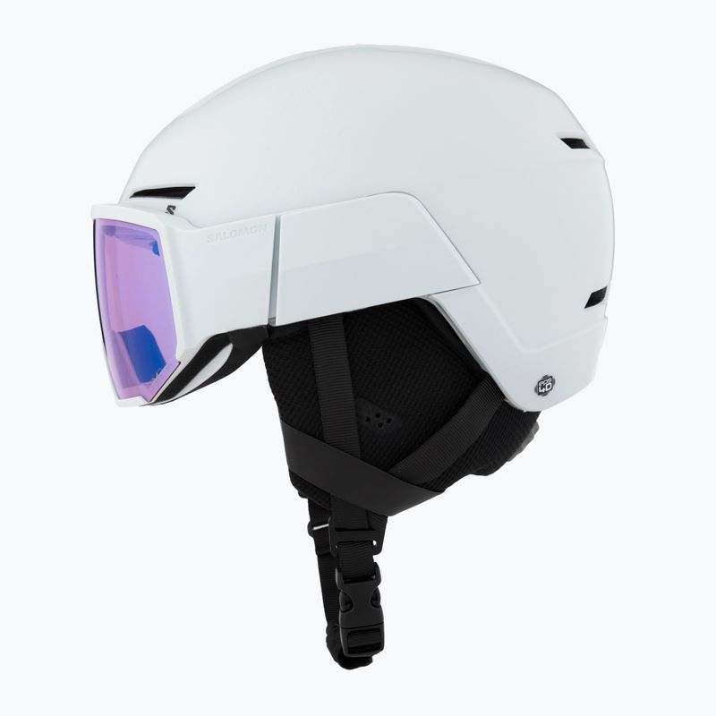 Skihelm Salomon Osmo Pro Sigma Photo ice flow/sky blue 3