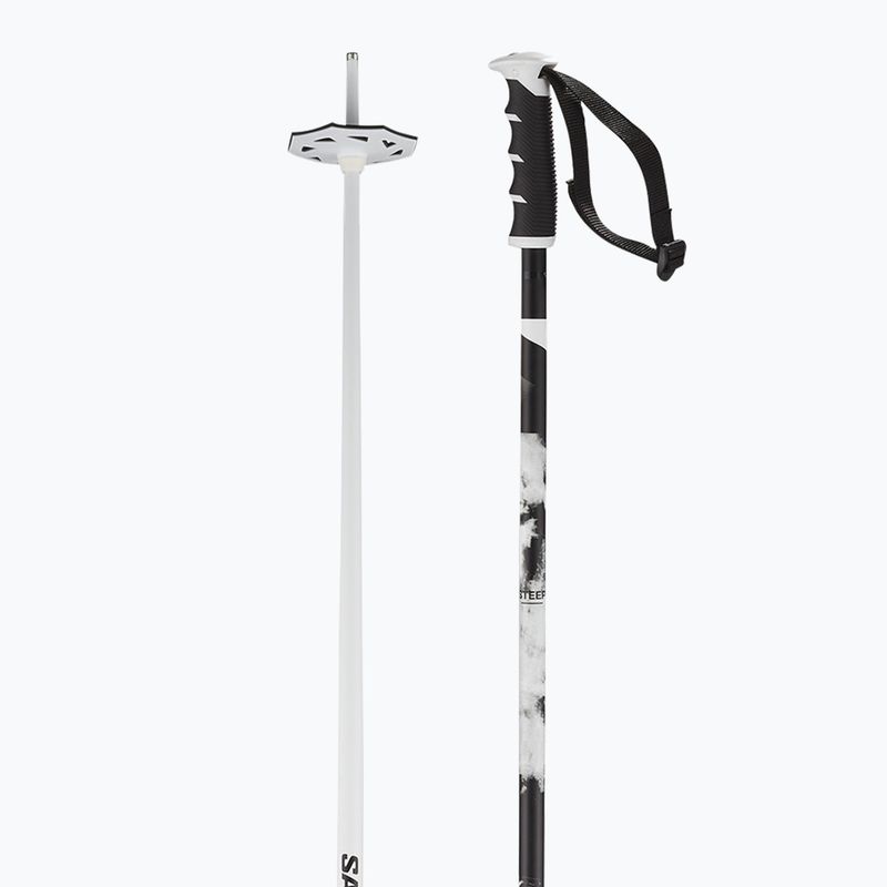 Skistöcke Salomon Steep white/black