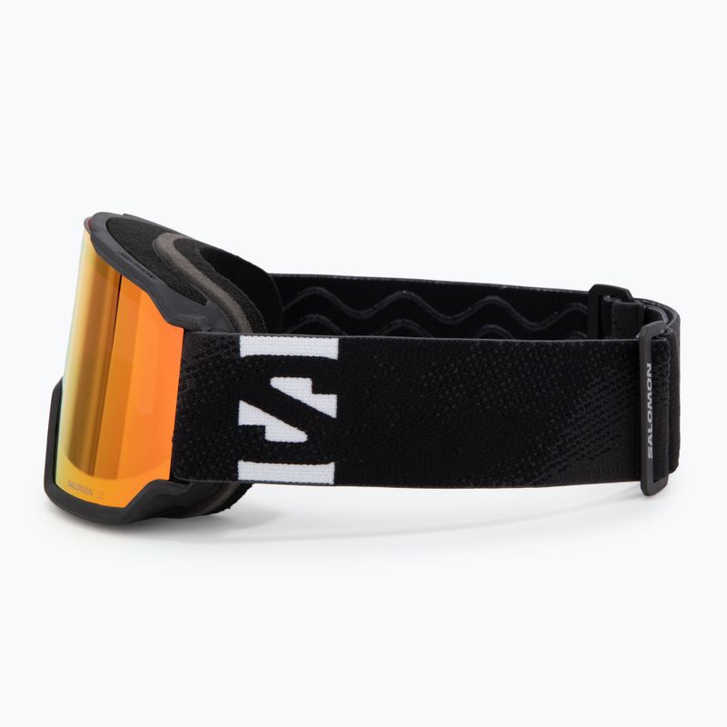 Skibrille Salomon S/View 3 black/ml mid red 4