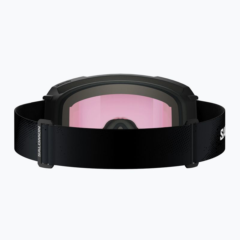 Skibrille Salomon S/View 3 black/ml light blue 2
